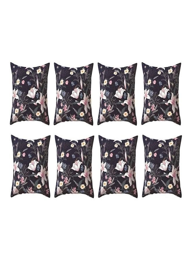 NIBEMINENT 8 Piece Decorative Cushion Cover Multi Color - Image 1