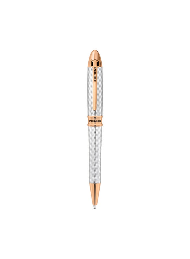 Police Kristen Stainless Steel Pen with Rose Gold Trim - PERGB0002709 - Image 1