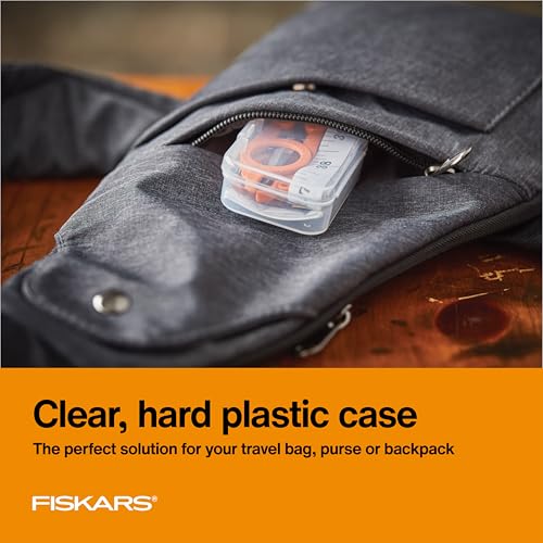 Fiskars Sewing Kit, Gifts for Mom, 27-Piece Travel Sewing Set with Case, Orange - Image 4