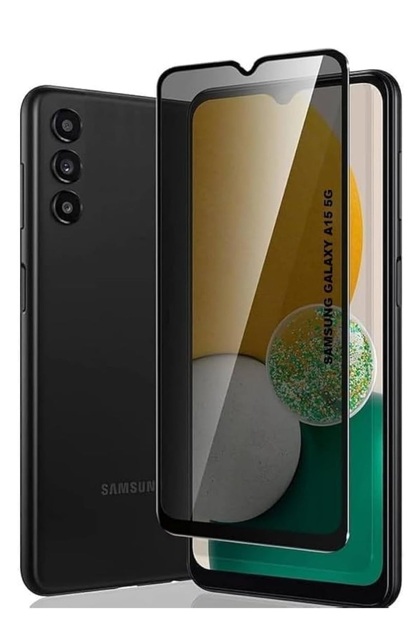 Samsung Galaxy A15 Privacy Tempered Glass Screen Protector - Image 1