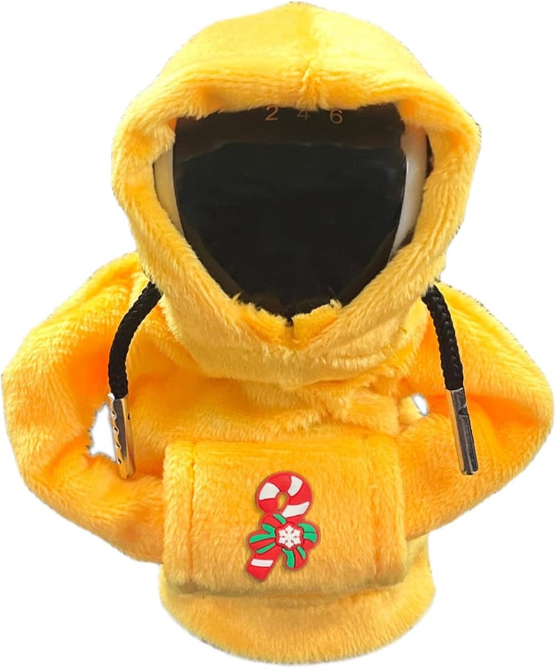 Car Gear Shift Cover Hoodie,Hoodie Sweater Car Gear Shift Cover - Soft and Adjustable Gear Shift Cover and Shift Knob Cover, Cute Car Accessories for Women Interior Borato - Image 1