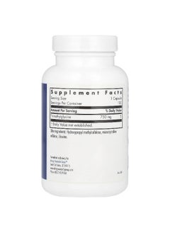 Allergy Research Group Allergy Research Group, TMG, 750 mg , 100 Vegetarian Capsules  - Image 2