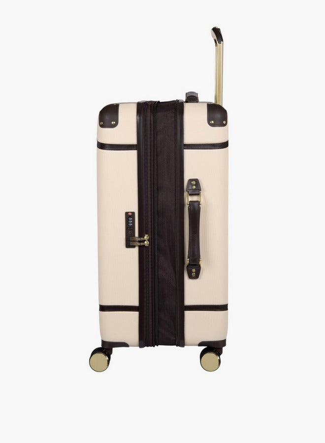 it Solid Hardcase Trolley Bag with Retractable Handle and Zip Closure - 24 Inches Check-In Bag - Image 4