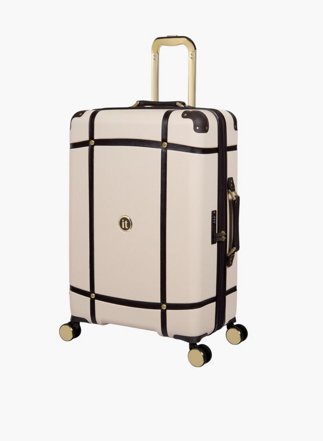 it Solid Hardcase Trolley Bag with Retractable Handle and Zip Closure - 24 Inches Check-In Bag - Image 1