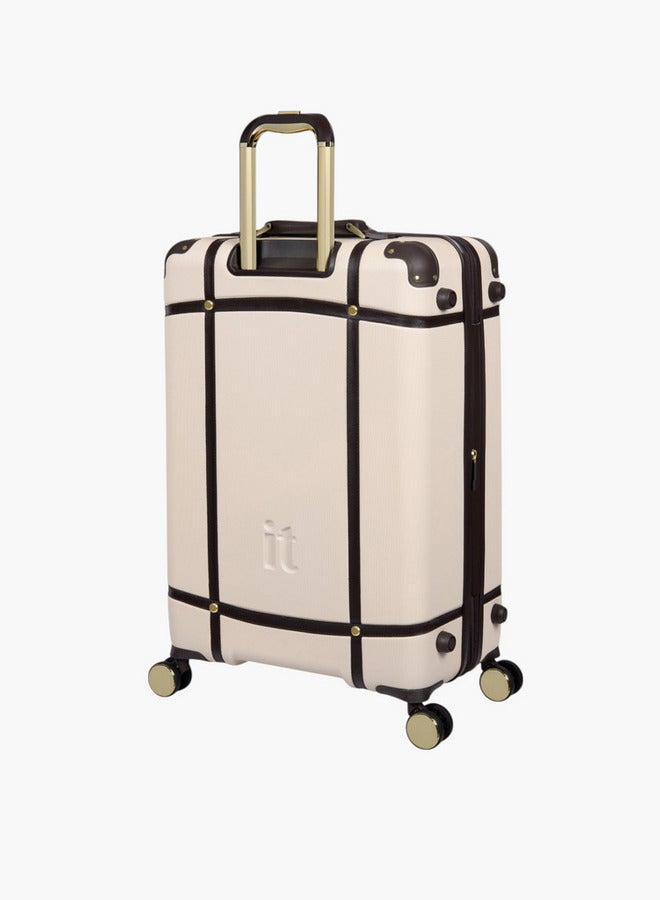 it Solid Hardcase Trolley Bag with Retractable Handle and Zip Closure - 24 Inches Check-In Bag - Image 3