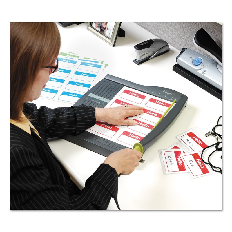 Swingline Paper Cutter, Guillotine Trimmer, 12" Cut Length, 10 Sheet Capacity, ClassicCut Lite (9312) - Image 4