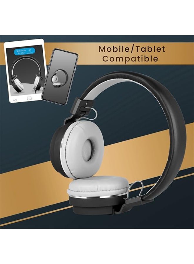 ZEBRONICS Renewed - Zeb-Storm On Ear Wired Headphone with Microphone and 3.5mm Jack (Black) - Image 5