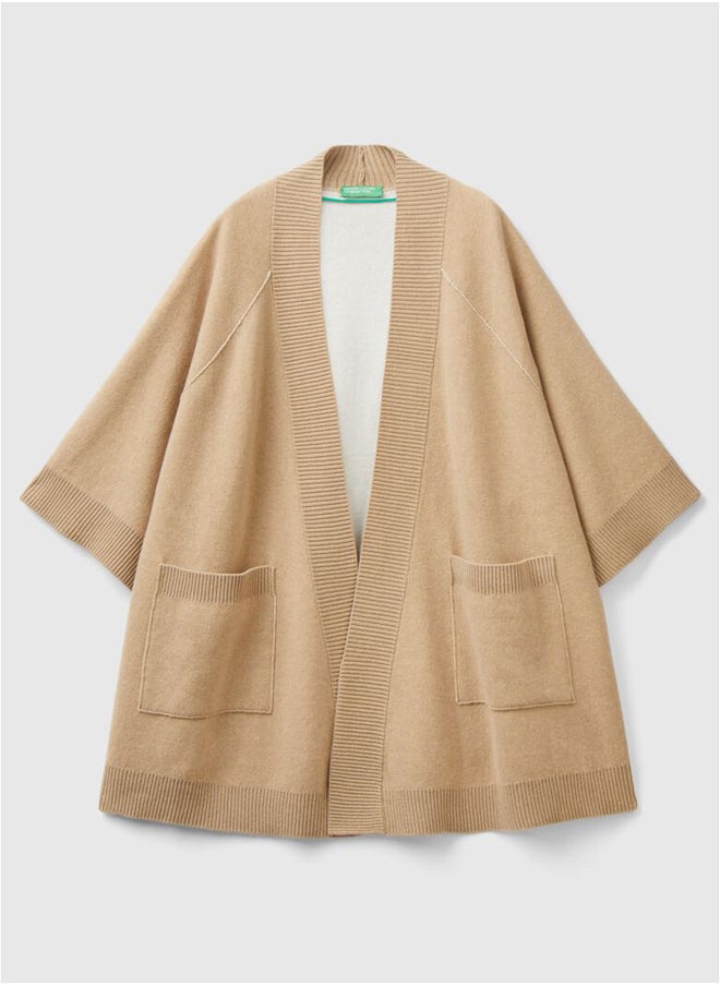 Open knit cape - pzsku/ZE2B48E5569E02A0A1D9EZ/45/_/1730280923/ba3ccf09-9cb4-4890-ac2a-aecbf144eaca