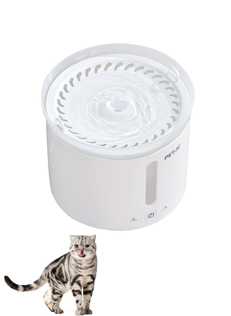 PETJC Cat Water Fountain Pet Fountain Cat Water Dispenser  - Image 1