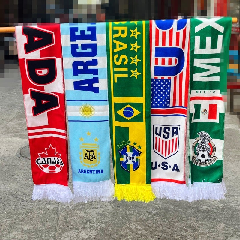 World Cup Football Fans Scarf - Image 1
