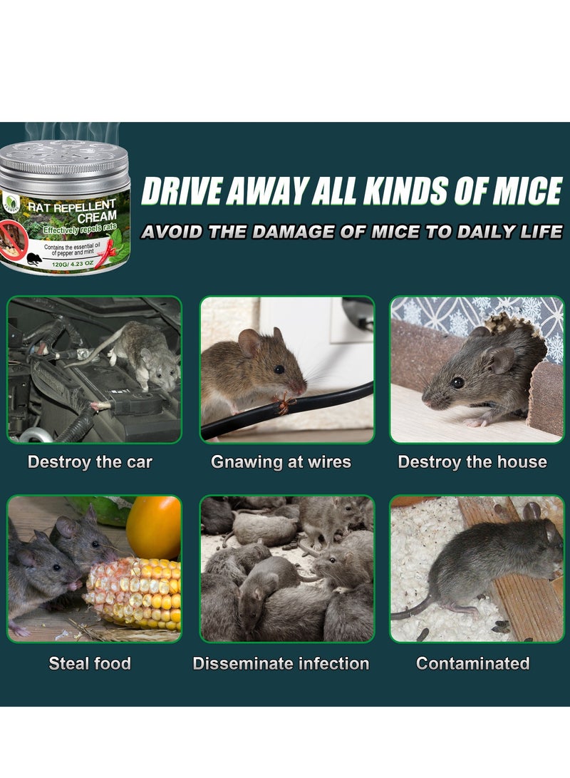 Rat repellent ointment for gardeners to repel rats in vegetable gardens to repel rats, avoid rats and catch rats, extract plant extracts - Image 5