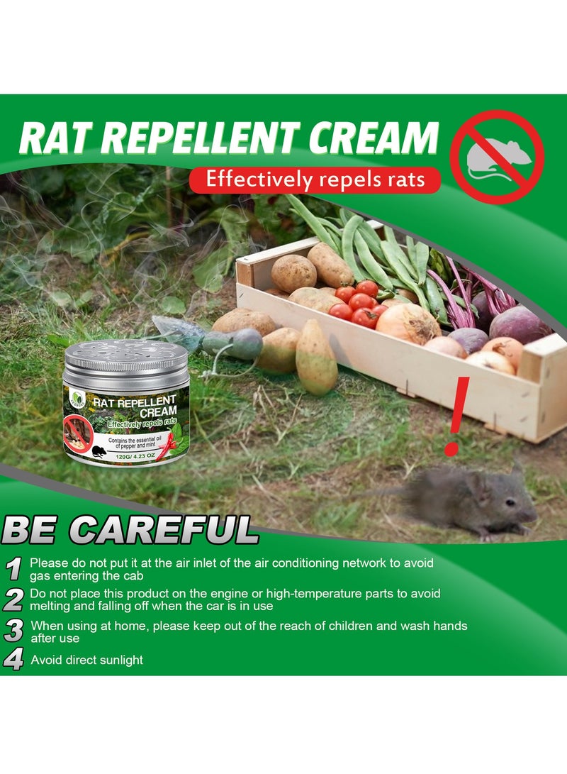 Rat repellent ointment for gardeners to repel rats in vegetable gardens to repel rats, avoid rats and catch rats, extract plant extracts - Image 3