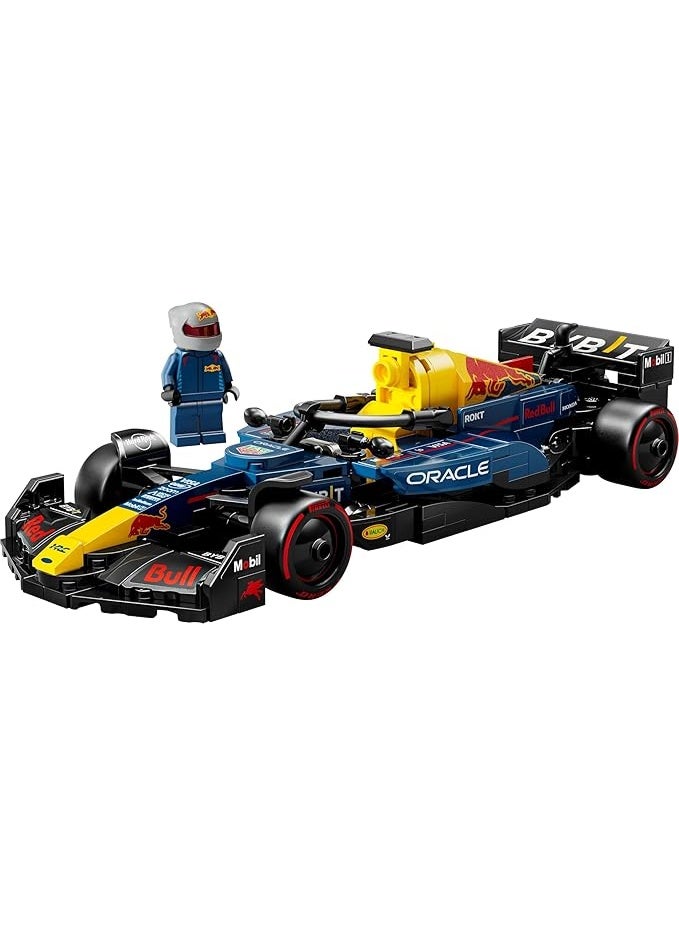 LEGO Speed Champions Oracle Red Bull Racing RB20 F1 Race Car Model with a Collectible Formula 1 Driver Minifigure - Display Set for Adult Motorsport & Racing Fans 77243 - Image 2