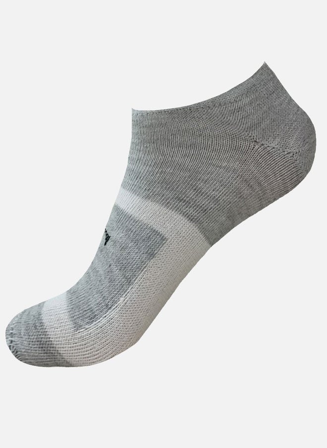 FIMS Men Pack Of 3 Patterned Ankle-Length Sports Socks - Image 2