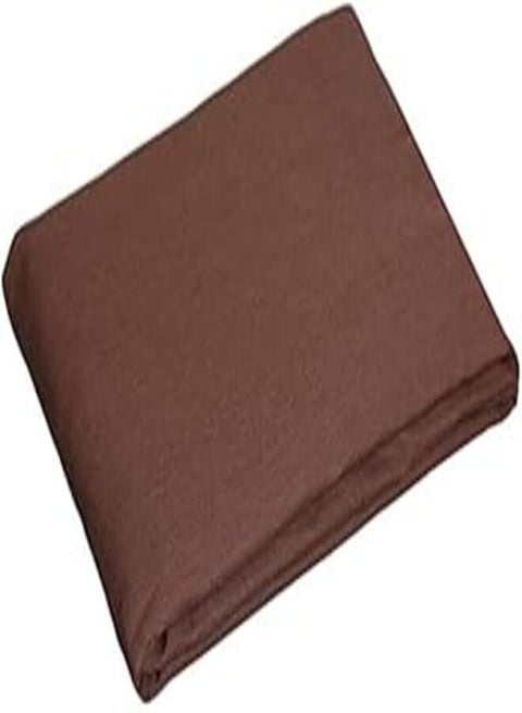 Plain Cotton Pillow Case 45 * 90 cm - Brown