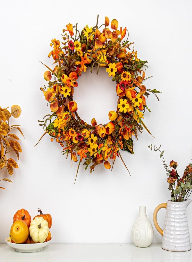 Yawwind 18 Inches Fall Wreath - Image 4