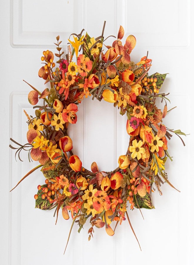 Yawwind 18 Inches Fall Wreath - Image 5