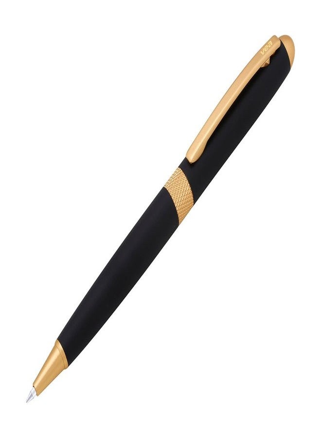 VEA Carnival Full Blackmatt (Nerlin Ring) Carat Satin Gold Ballpen - Image 2