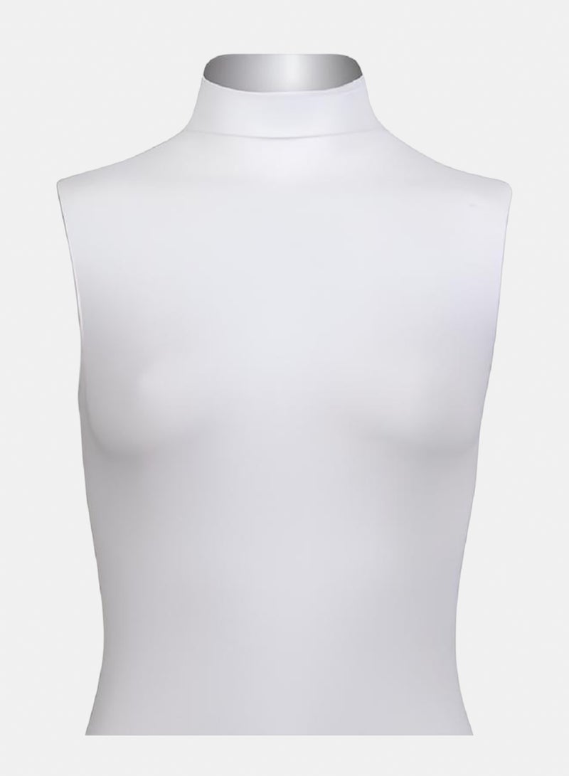 Silvy Lycra Wave1 High Neck Sleeveless Bodysuit Underwear - Image 2