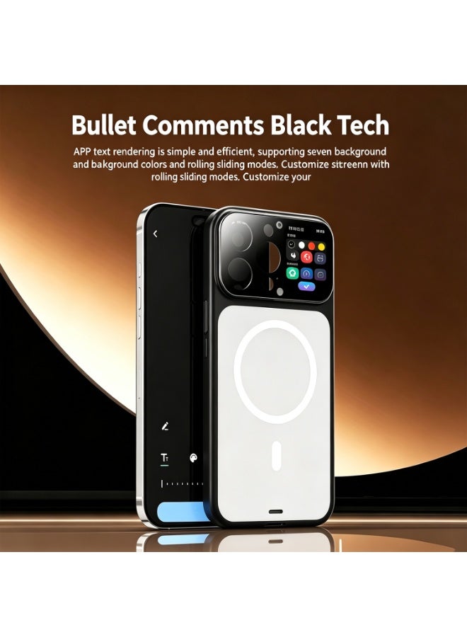 Mobile Phone Case, Suitable For Apple 16promax Smart Phone Case With Screen Custom Photo Taking And Same Screen Transparent Protective Cover - Image 5