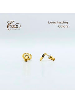 Open Gold Circle Stud | Stainless Steel | 18K Gold Plated - pzsku/ZE2B57F9394E20F70C2D2Z/45/_/1735989521/512d4c07-446d-4901-8525-c3ded80962c8