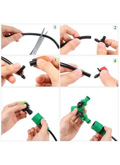 Goolsky DIY Saving Water Automatic Micro Drip Irrigation System Garden Greenhouse Irrigation Spray Self Watering Kits  - Image 4