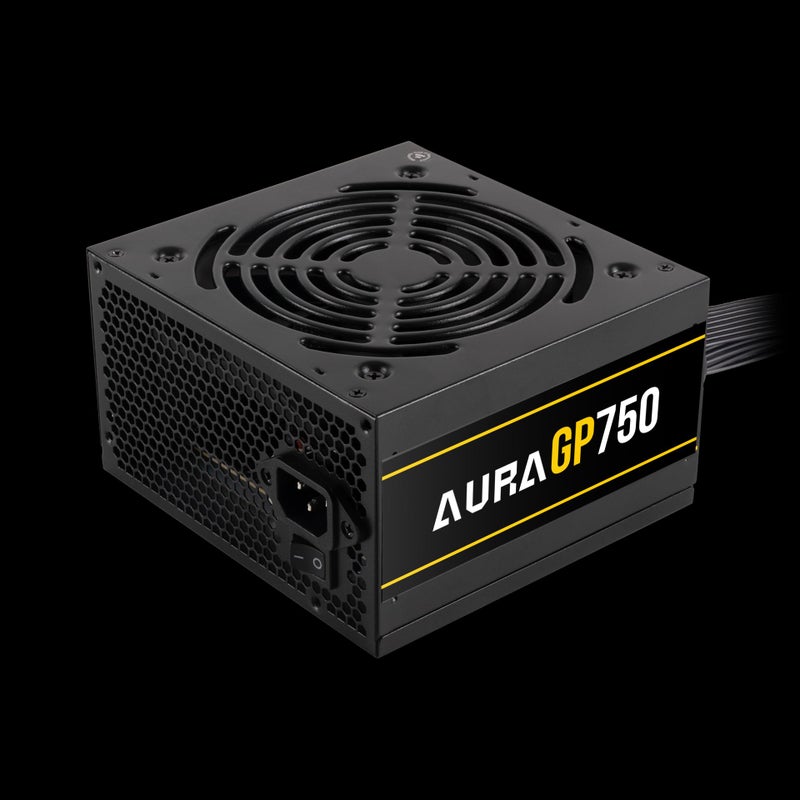 GAMDI.AS AURA GP750 Power Supply – 750W – 80+ White Efficiency (~80%) – 120mm Smart Cooling Fan – Multiple Electrical Protection – Non-Detachable ATX Design - Image 2