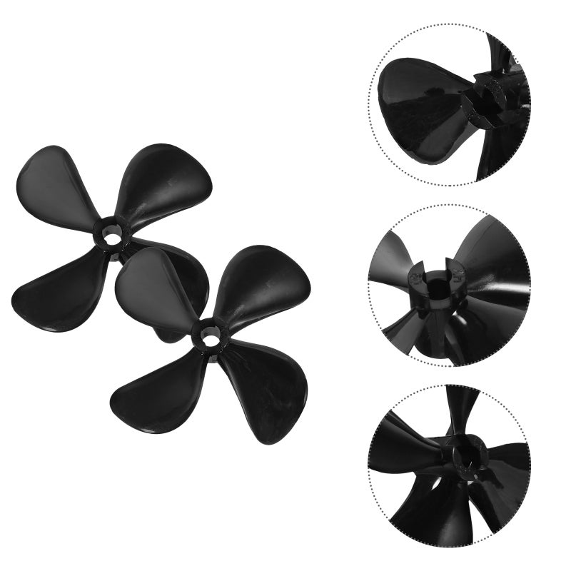 1 pair of Rc Boat Supply Rc Boat Propeller Part Propeller Small Boat Propeller - Image 1