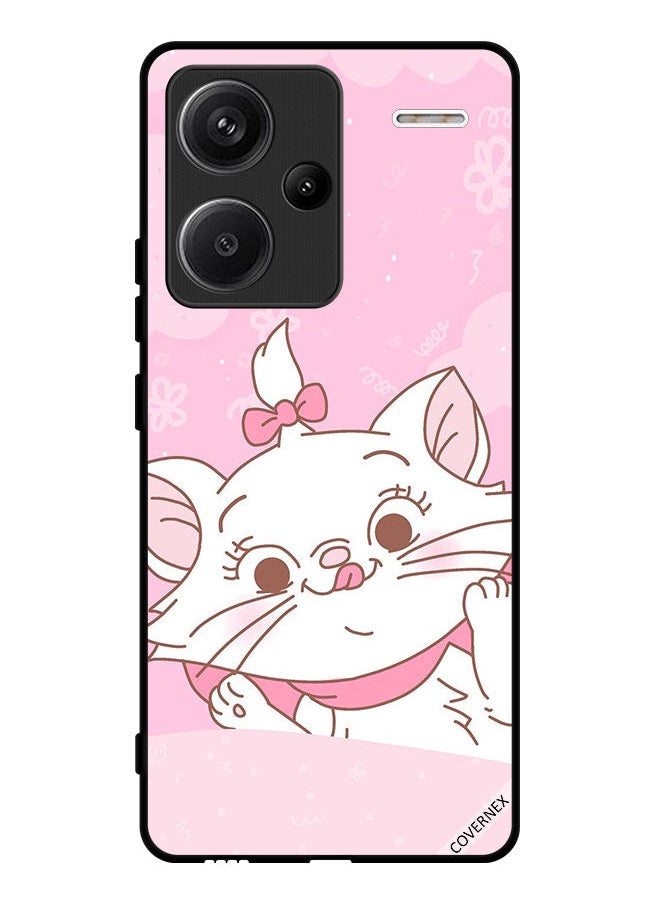 Covernex Protective Case Cover For Xiaomi Redmi Note 13 Pro Plus Cat Clip Art  - Image 1