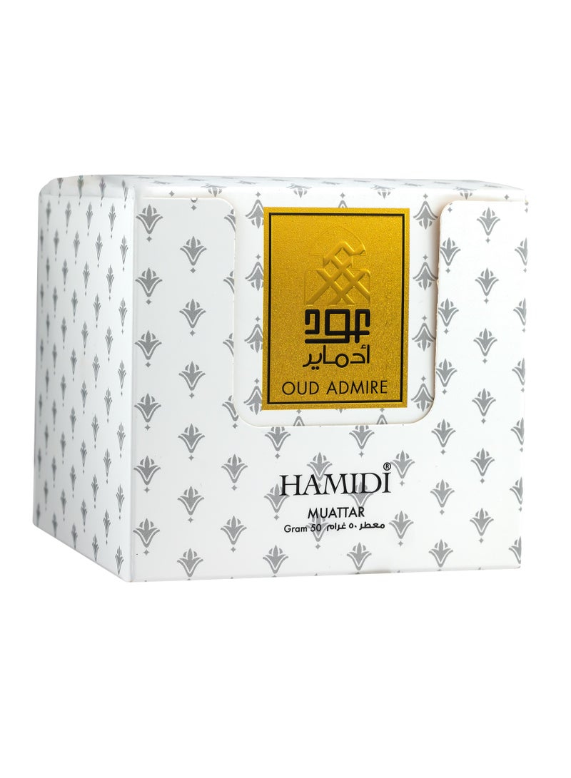 Hamidi Bakhoor Natural Muattar Oud Admire 50gm - Image 2