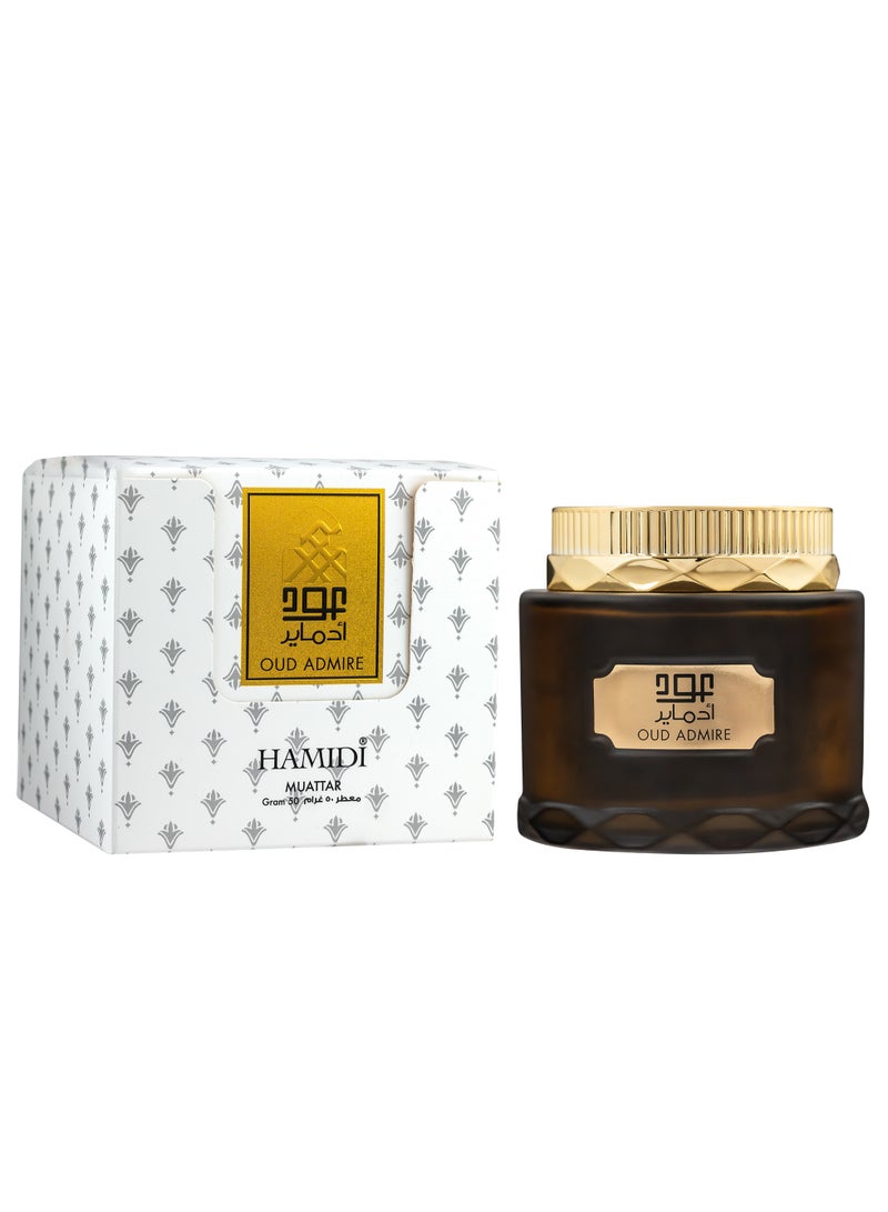 Hamidi Bakhoor Natural Muattar Oud Admire 50gm - Image 3