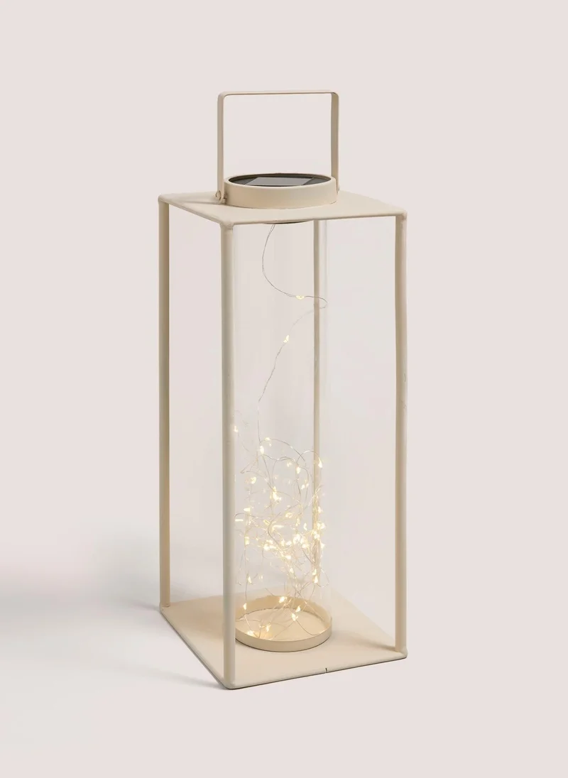 Matalan Cream Solar Lantern