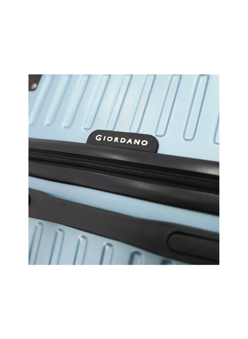 GIORDANO Giordano Hardside Luggage Trolley Bag 3-Piece Set – Blue – 20"/24"/28"  - Image 4