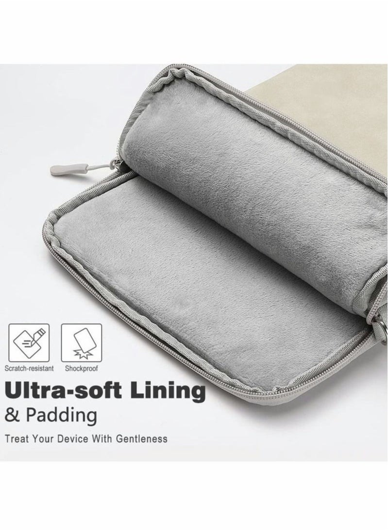 In Air - 9-11 Inch Tablet Sleeve Bag Carrying Case for iPad Pro 11 2021-2018, Air 5/4 10.9, 10.2, Galaxy Tab A8 10.5 Tab S8 11", Surface Go 2/1, Protective with Pocket - Image 1