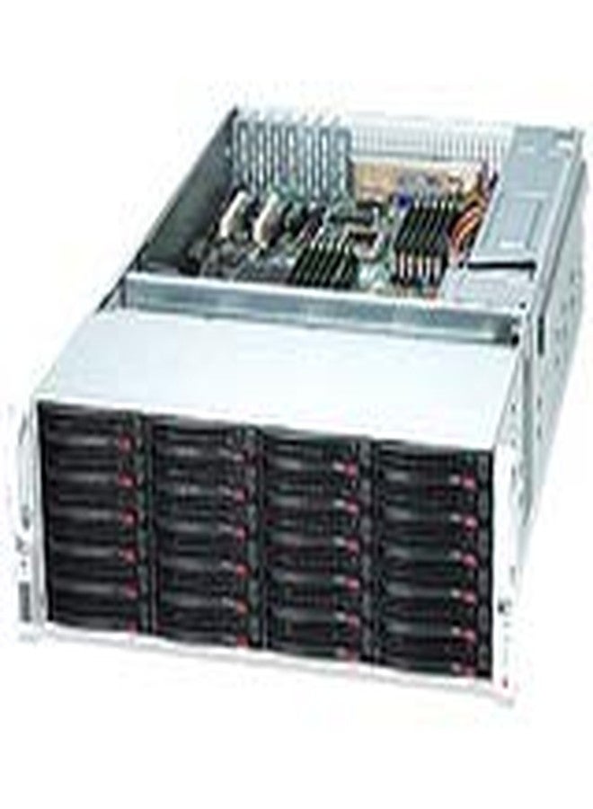 حجرة محرك الأقراص الداخلية من Supermicro - حاويات محركات الأقراص الصلبة/محركات الأقراص ذات الحالة الصلبة (10-35 درجة مئوية، -40-70 درجة مئوية، SECC، 4U، 8-90%، 5-95%)