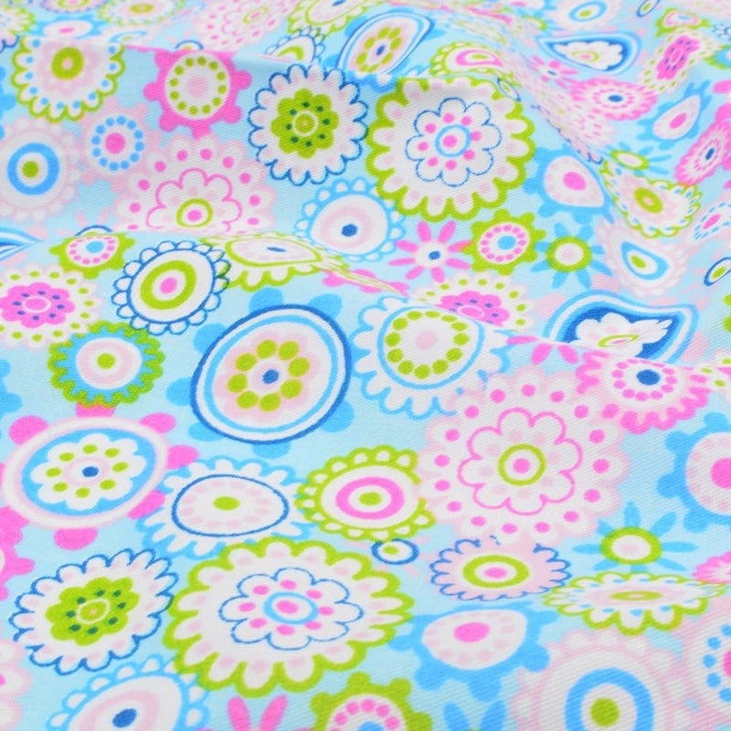 iNee Floral Fat Quarters Quilting Fabric Bundles for Quilting Sewing Crafting, 18 x 22 inches, (Floral) - Image 4