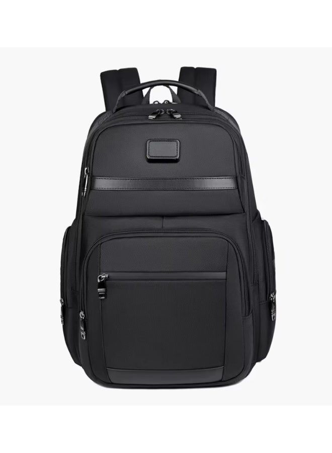 High Quality Men’s Backpack Large Capacity 17.3 Inch Laptop Male Handbag Rucksack Outdoor TUMMY 83047 Black - Image 1