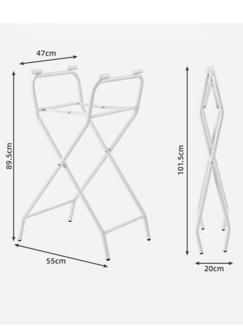 والالا مجموعة حامل حوض استحمام للأطفال حديثي الولادة 7 في 1 مع صندوق هدايا وطاولة استحمام ورضاعة مقاومة للانحناء (تتضمن غطاء شامبو، مغرفة، دلو، رف استحمام، مغسلة، حوض استحمام، حامل حوض استحمام) - Image 5