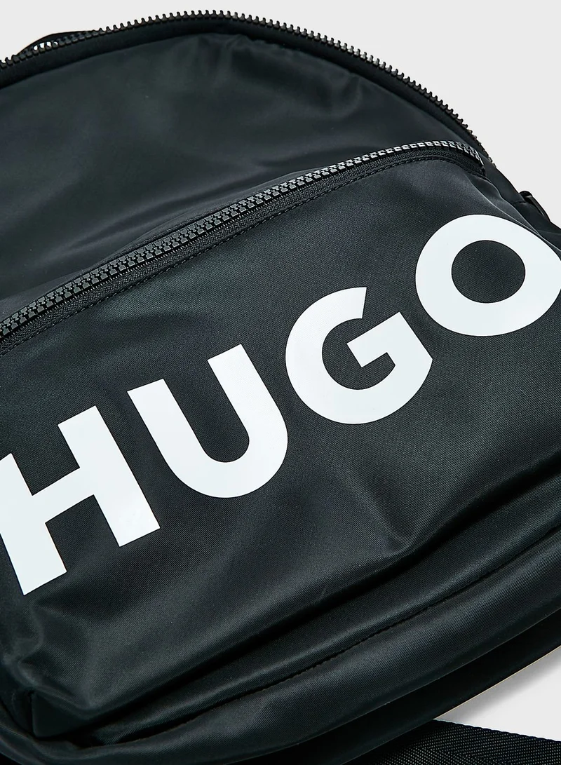 HUGO Log Print Backpack
