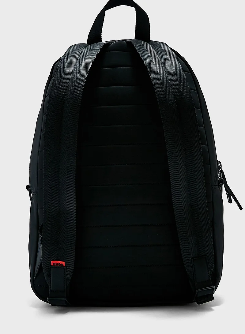 HUGO Log Print Backpack