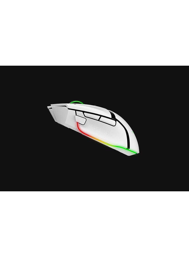 Razer Basilisk V3 Pro - White Customizable Wireless Gaming Mouse with Razer HyperScroll Tilt Wheel [RZ01-04620200-R3G1] - Image 3