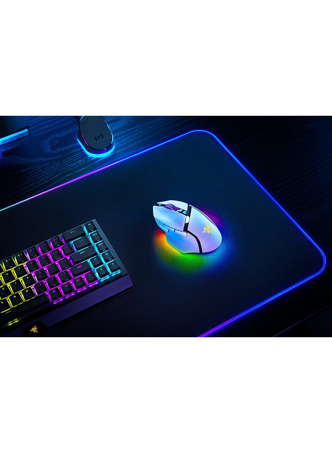 Razer Basilisk V3 Pro - White Customizable Wireless Gaming Mouse with Razer HyperScroll Tilt Wheel [RZ01-04620200-R3G1] - Image 2