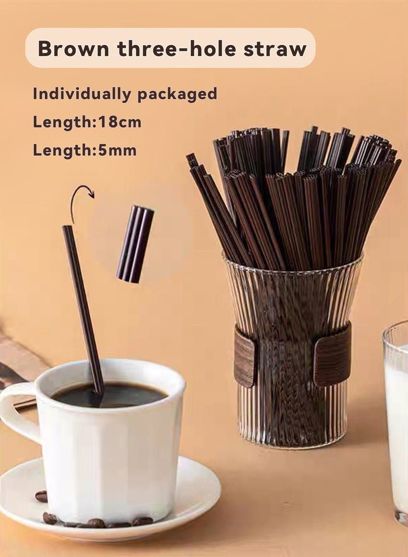 ماصات للشرب معبأة منفردة، 200 حبة، ماصات تستخدم مرة واحدة - Image 3