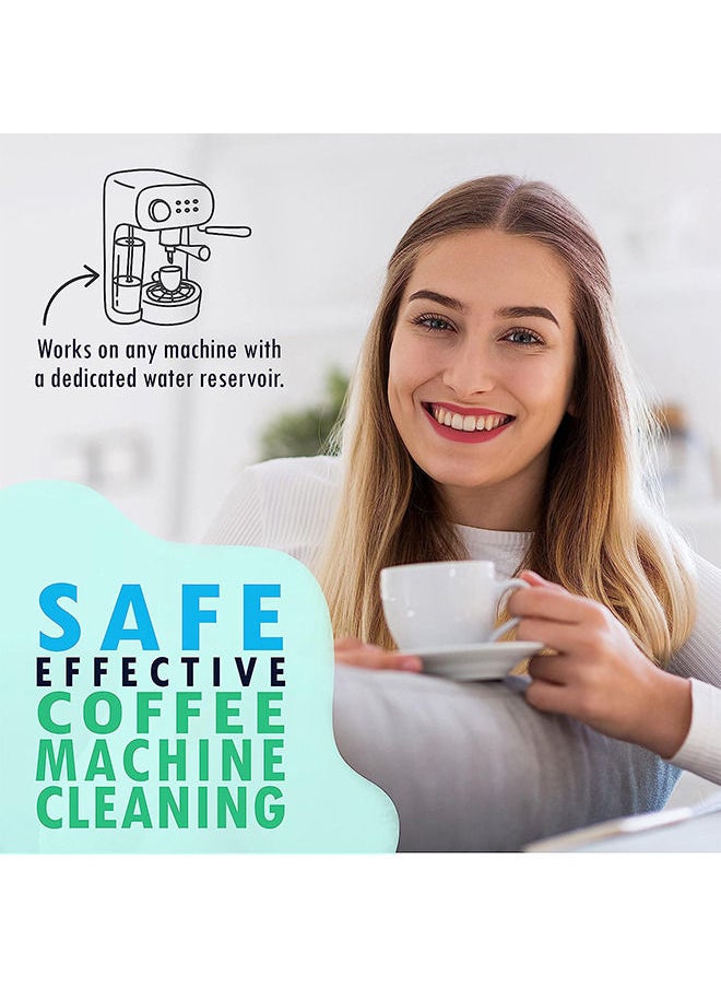 oradess - 8pcs Espresso Machine Cleaning Tablets and Automatic Coffee Maker Cleaner Descaler Coffee Grinder Descaling Solution - Image 1