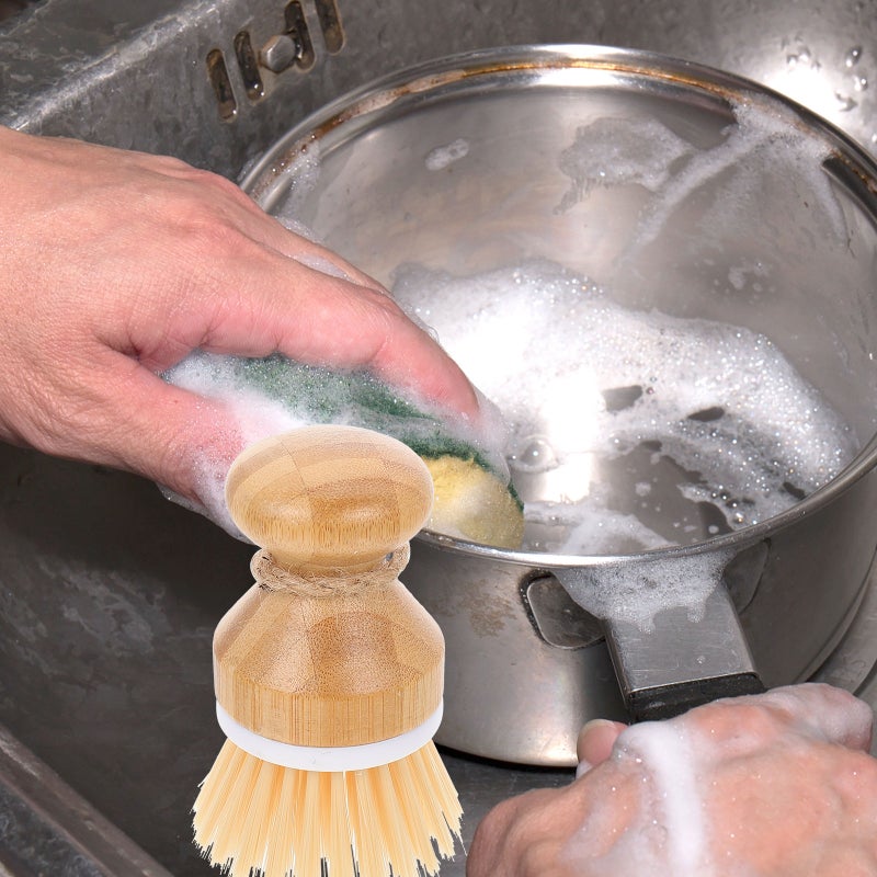 🍳 اسفنج تنظيف متعدد الاستخدامات للخضروات والفواكه وأدوات الطبخ - Image 2
