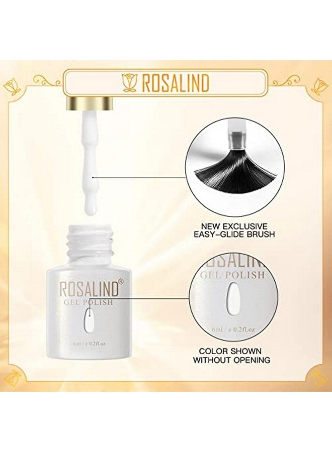 ROSALIND UV Gel Polish Soak Off 6ML from BELLE GAGA™ Pure Color Nail Gel Bright For Nail Art Design Need LED/UV Lamp to Cure (PX040) - Image 5