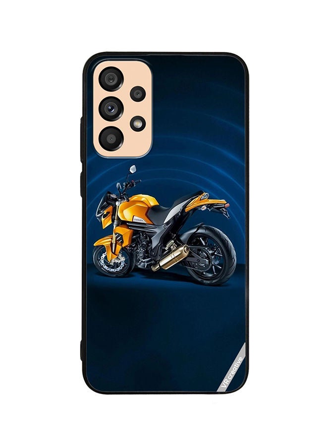 VR CREATIVE Protective Case Cover For Samsung Galaxy A53 5G Bike Design Multicolour - Image 1