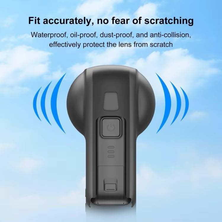 Tectonic TSC-OM360-02 All-in-One Silicone Protective Case for DJI Osmo Action 360 – Waterproof, Shockproof Full-Body & Lens Protector, Anti-Scratch Soft Cover for Outdoor Camera Protection - Image 4