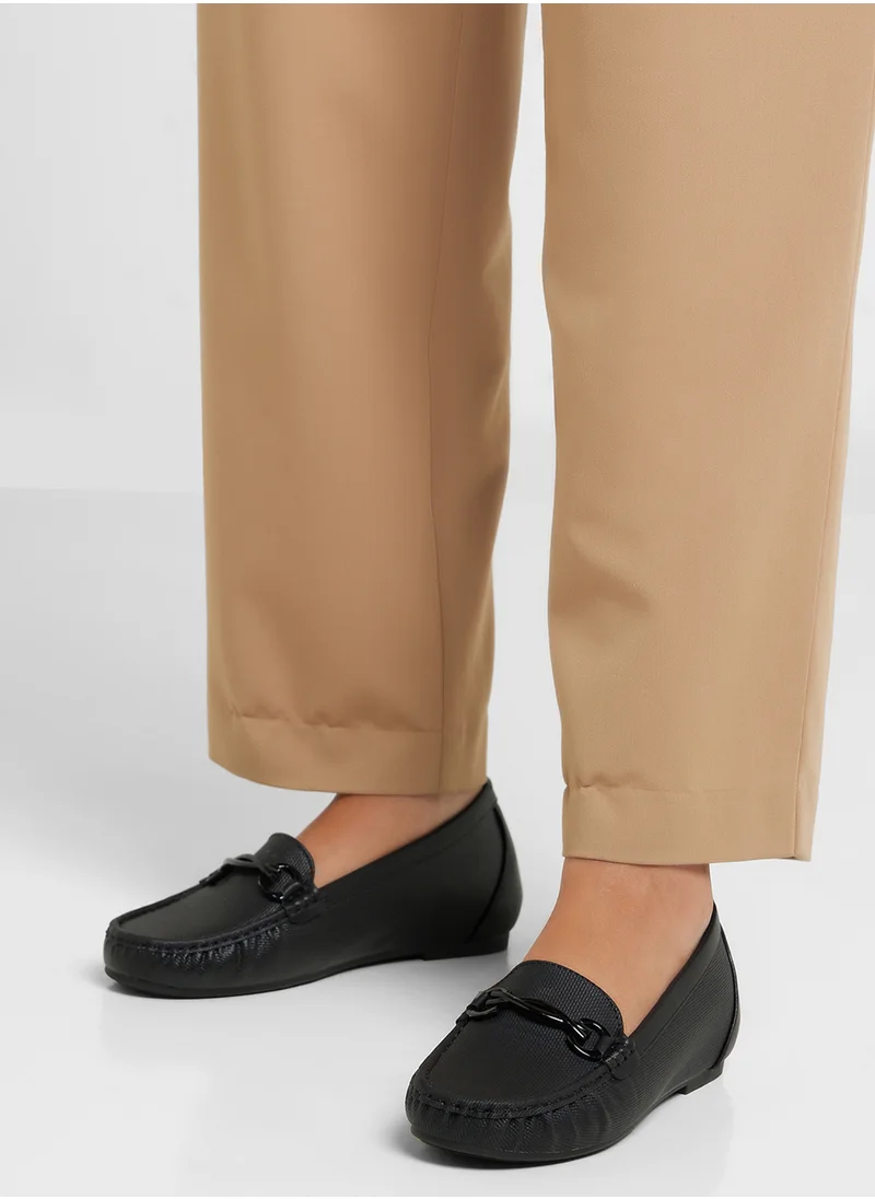 Ginger Trim Detail Moccassin