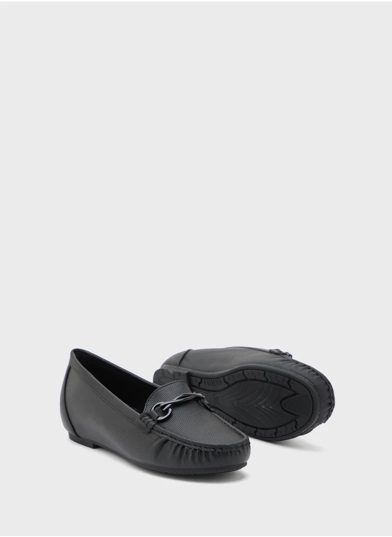Ginger Trim Detail Moccassin